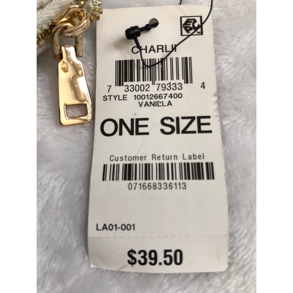 INC International Concepts Ryan Stud Quilted Compact Phone Crossbody - Picture 6 of 6